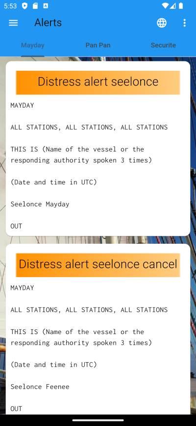 Distress Alert Acknowledge